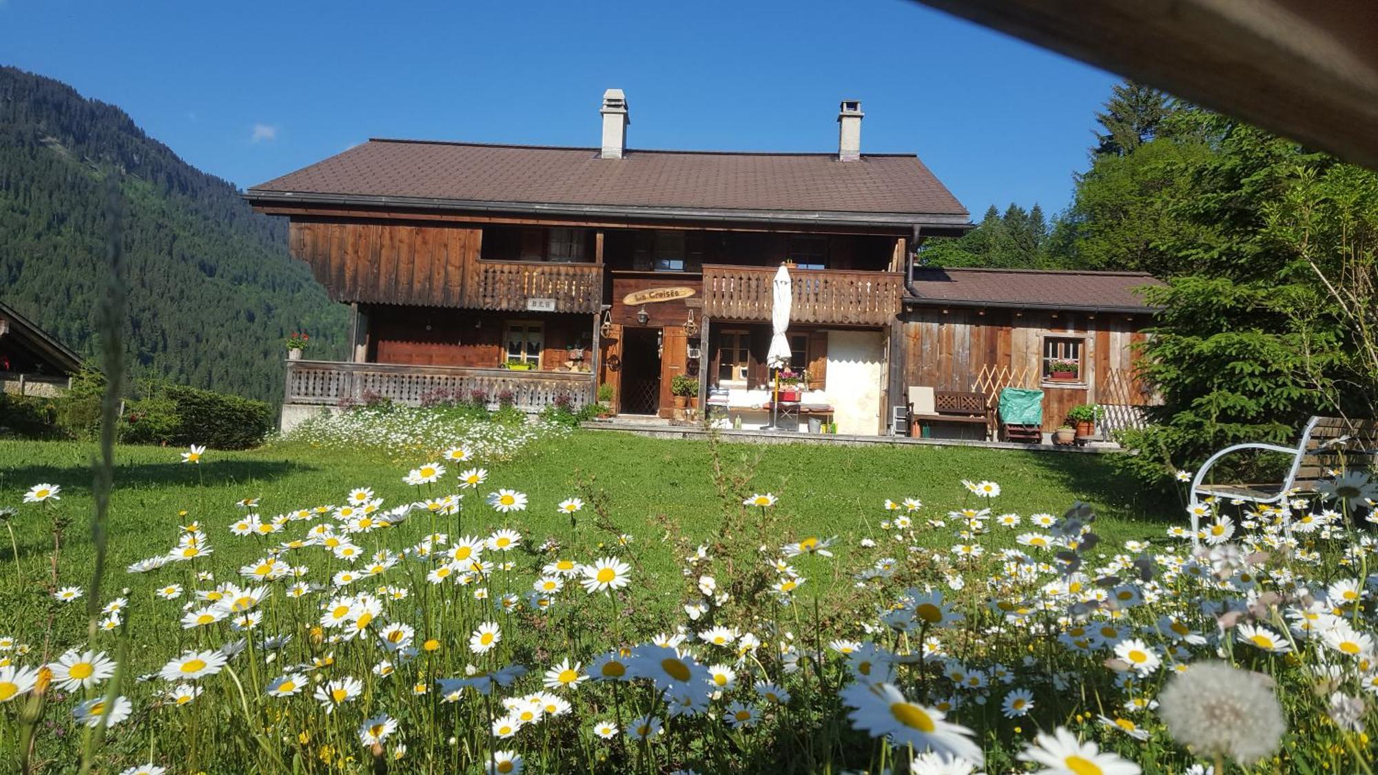 B&B Chalet La Croisee Vers L'Eglise Zewnętrze zdjęcie
